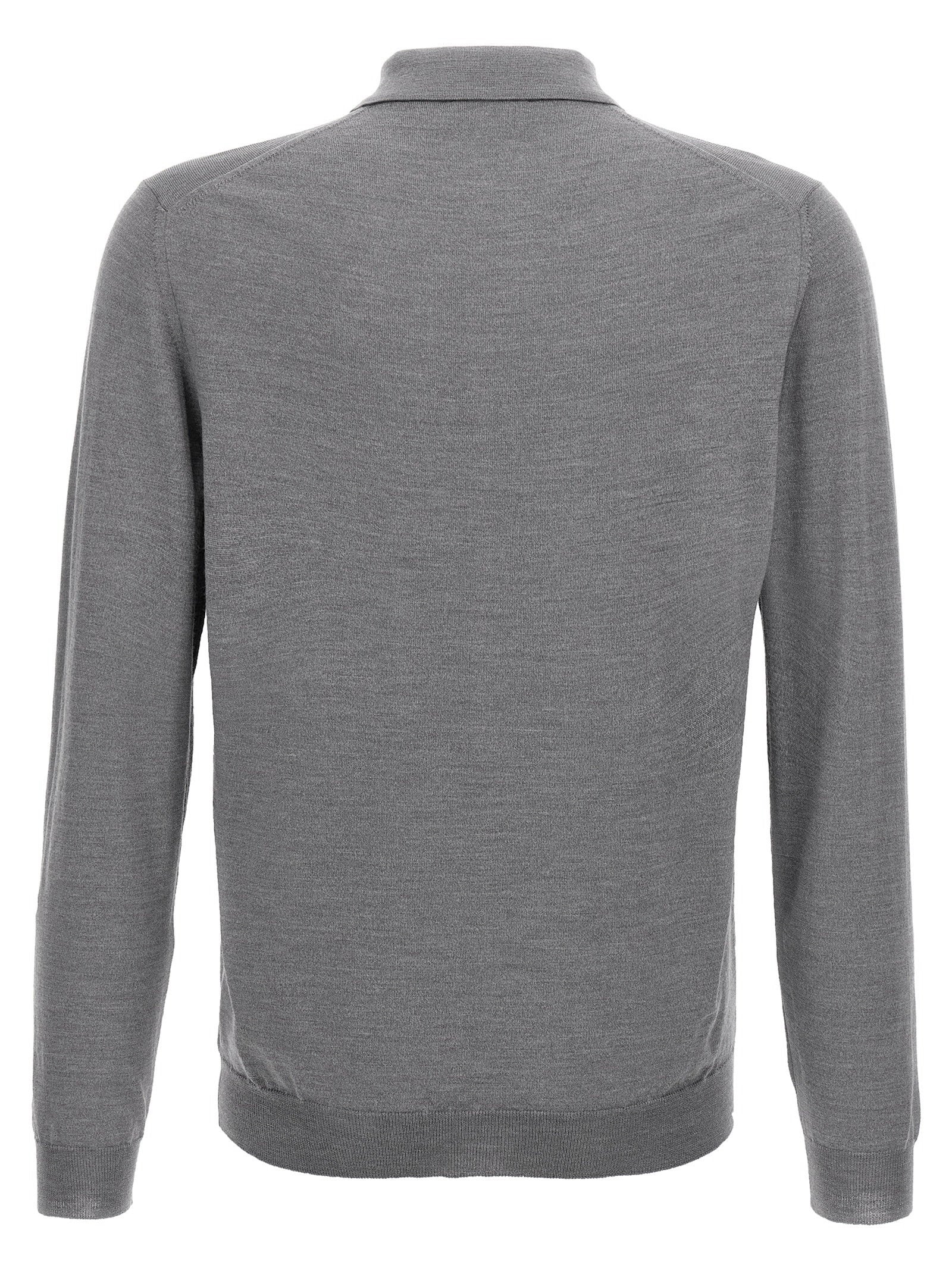 Zanone Zanone Virgin Wool Polo Shirt