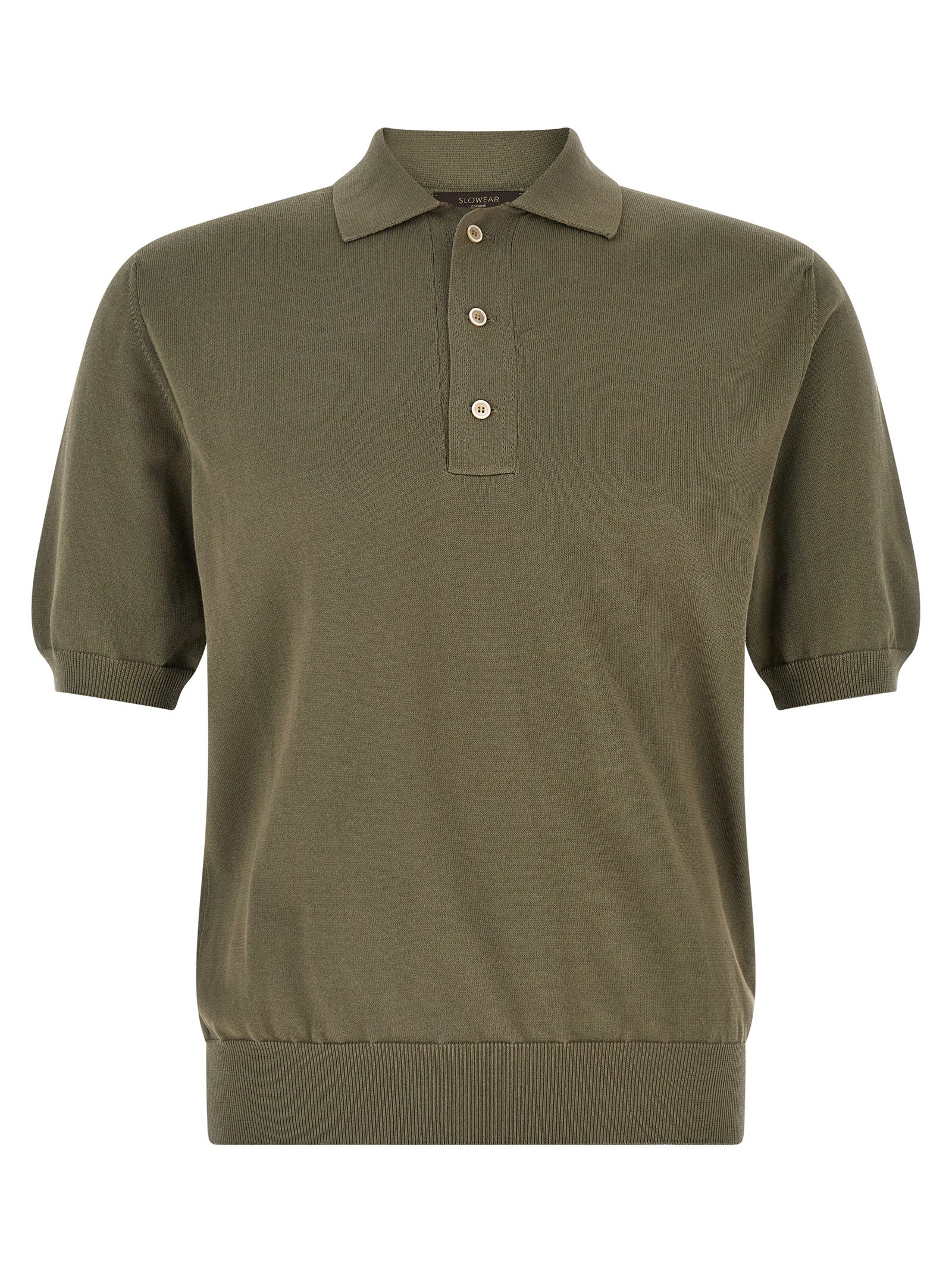 Zanone Zanone Cotton Knit Polo Shirt