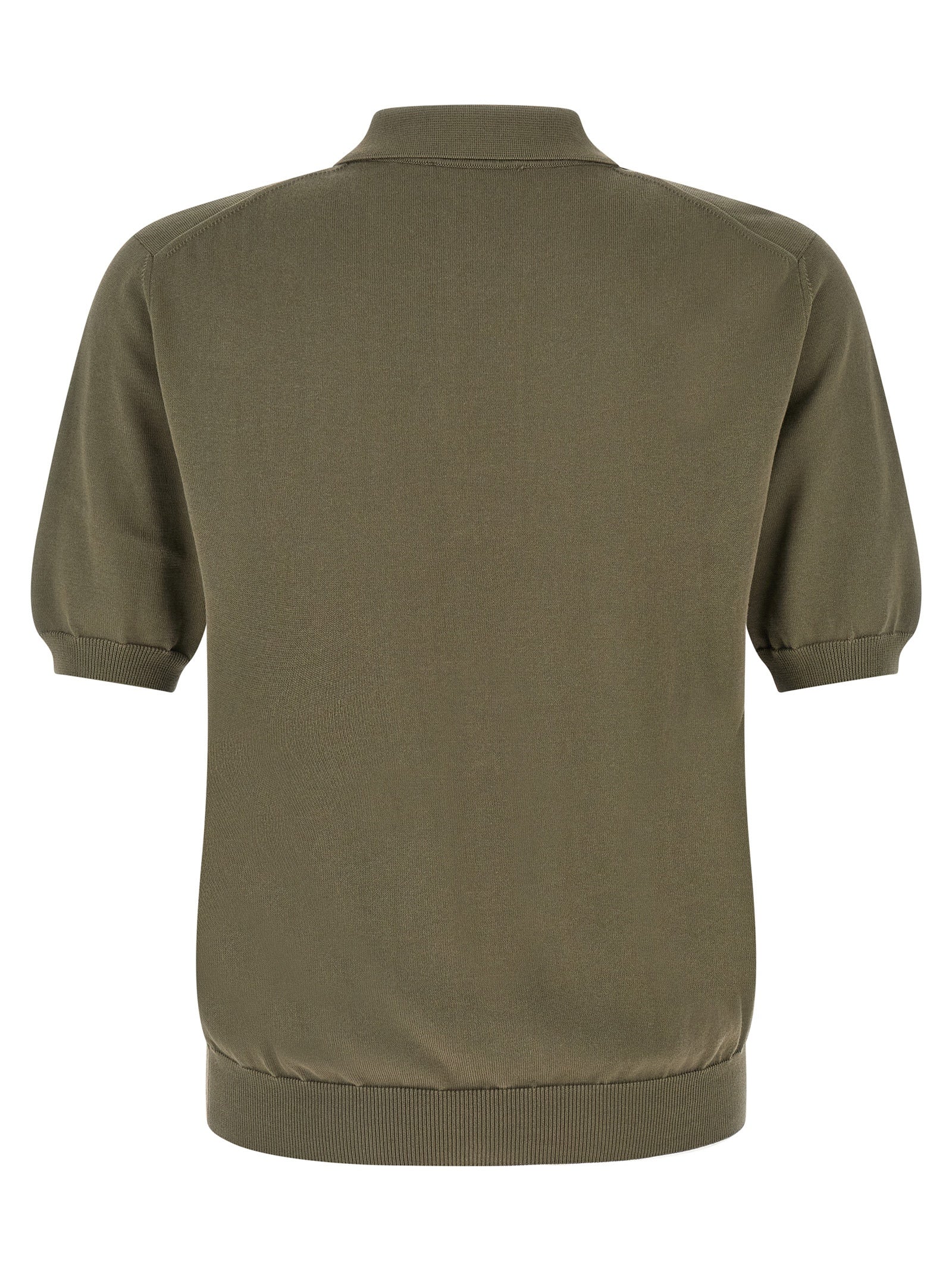 Zanone Zanone Cotton Knit Polo Shirt
