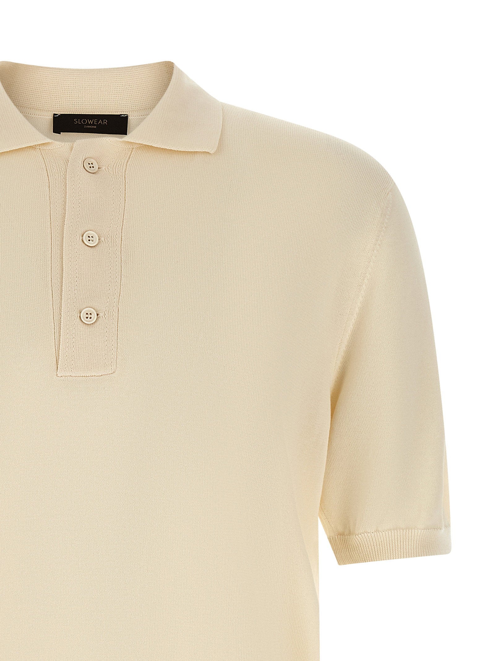 Zanone Zanone Cotton Knit Polo Shirt