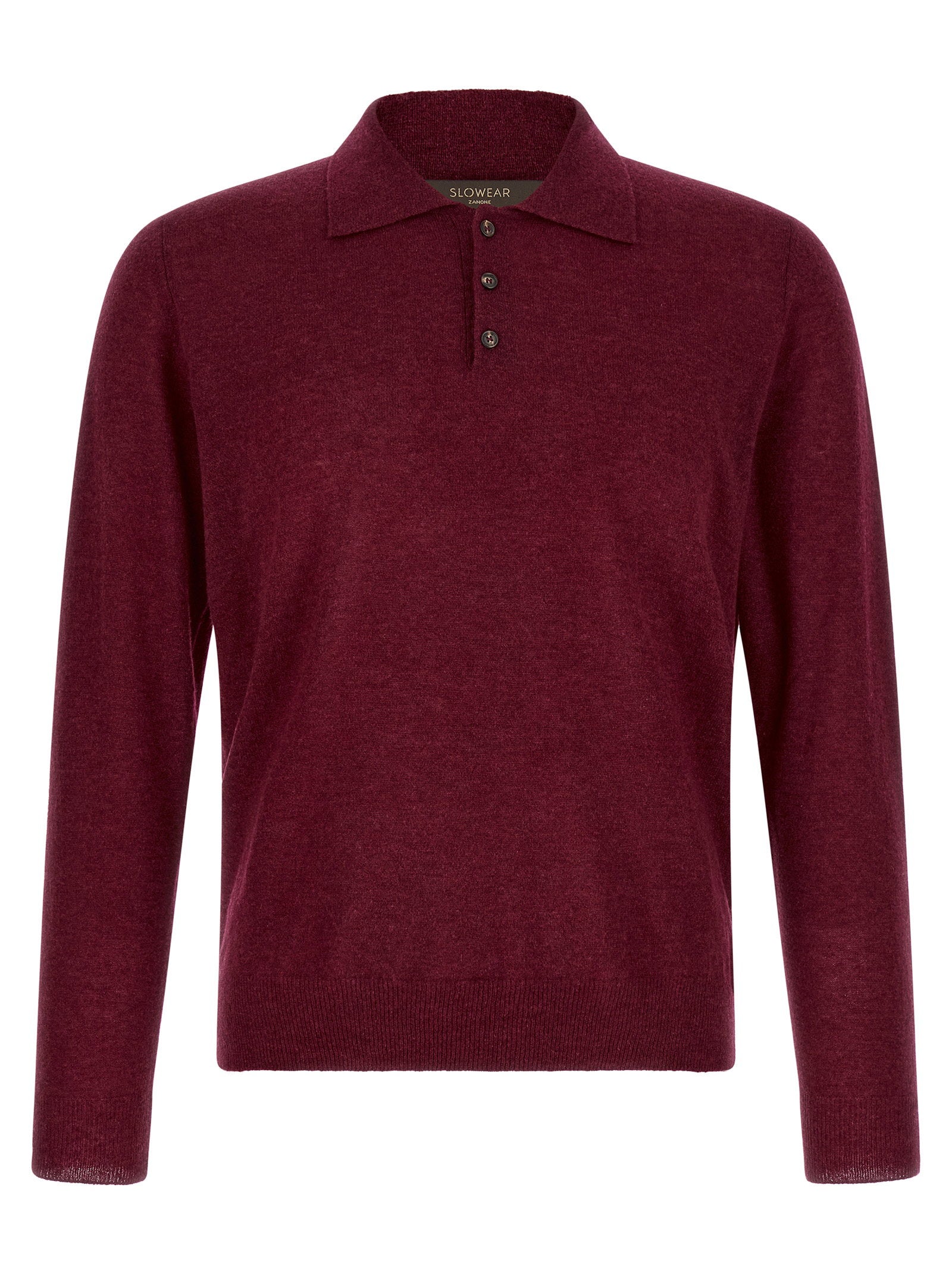 Zanone Zanone Long Sleeve Polo Shirt