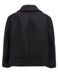Saint Laurent Saint Laurent Oversized Caban Coat