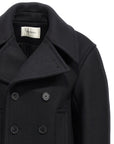Saint Laurent Saint Laurent Oversized Caban Coat