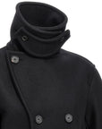 Saint Laurent Saint Laurent Oversized Caban Coat