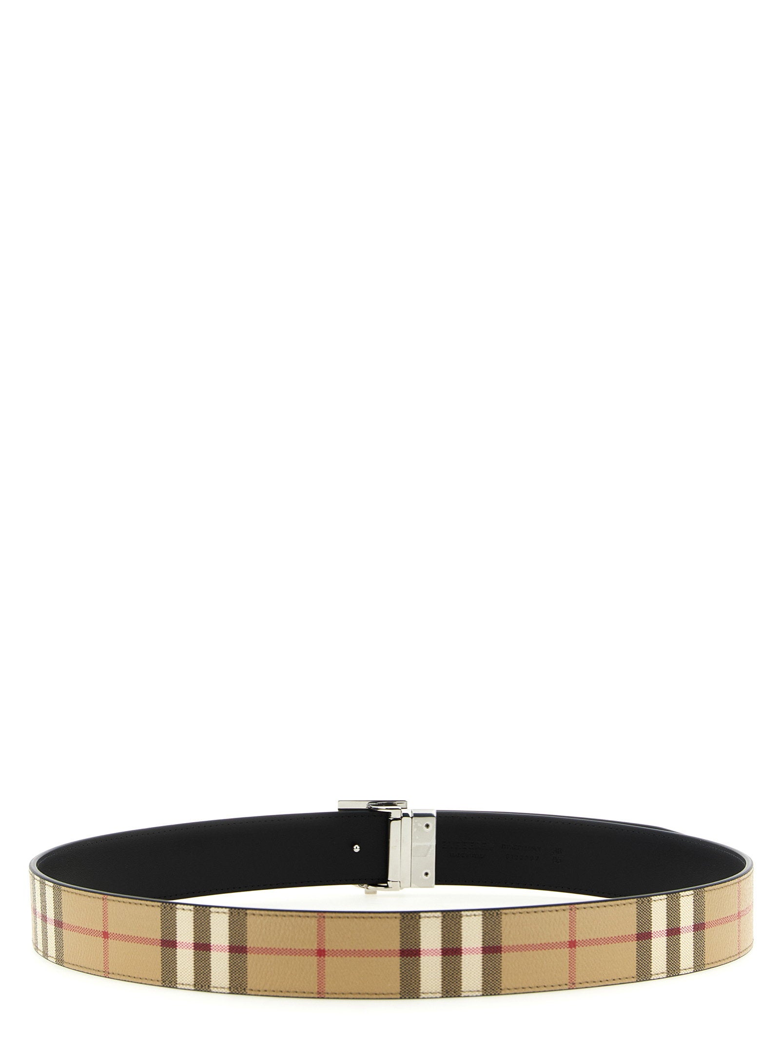 Burberry Burberry Logo Buckle Reversible Belt