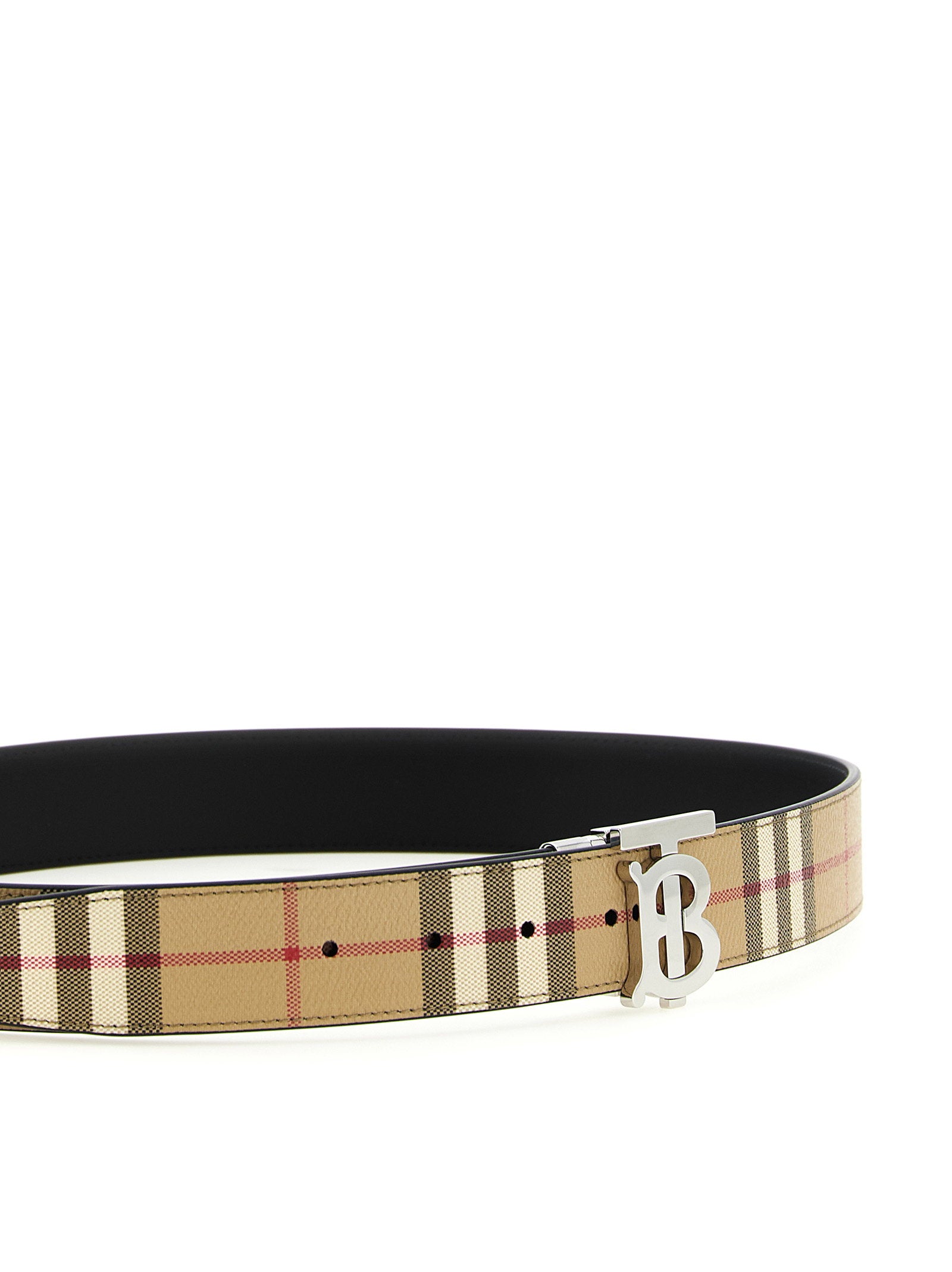 Burberry Burberry Logo Buckle Reversible Belt