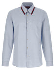 Gucci Gucci Web Collar Shirt