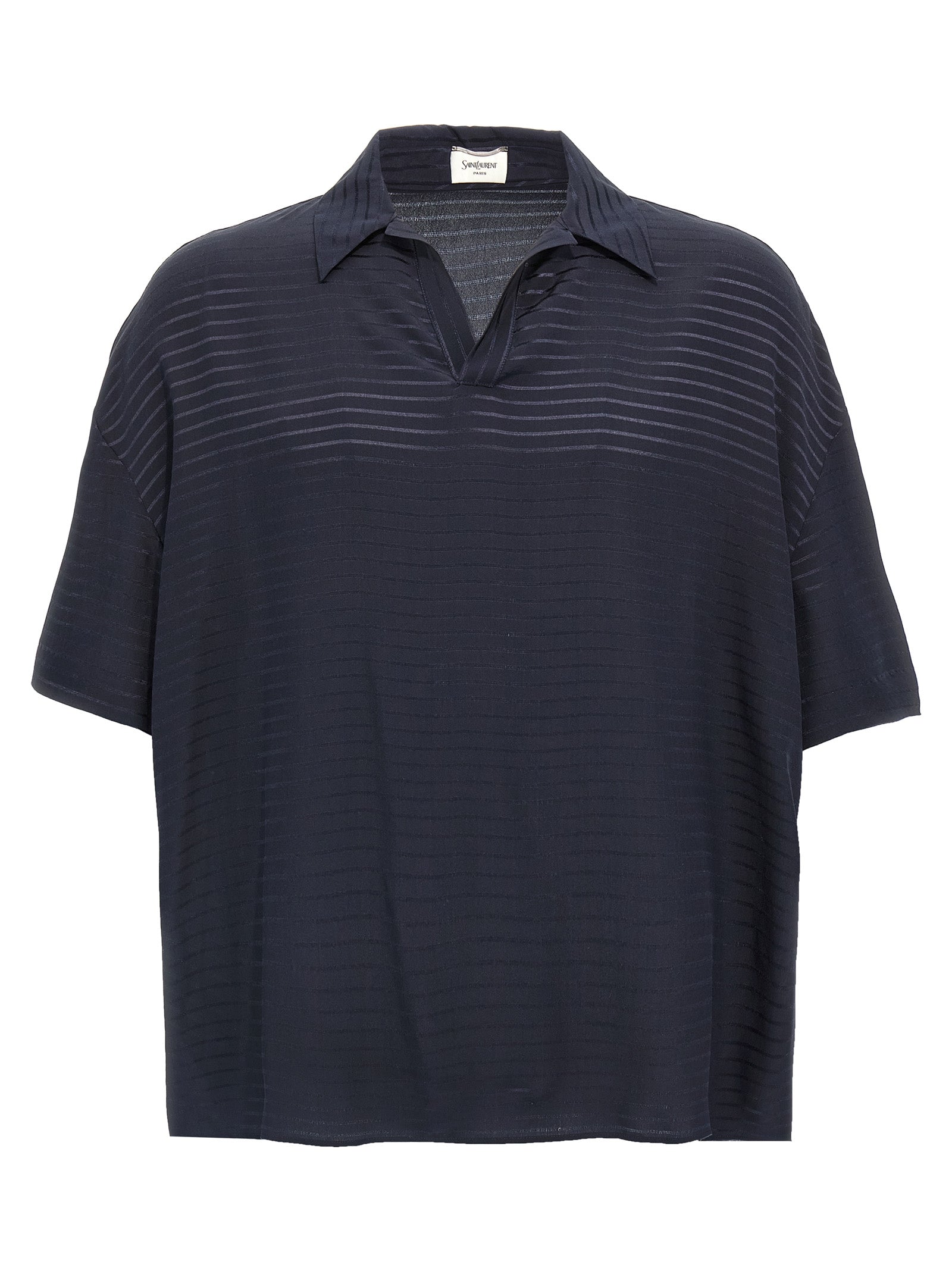 Saint Laurent Saint Laurent Silk Polo Shirt
