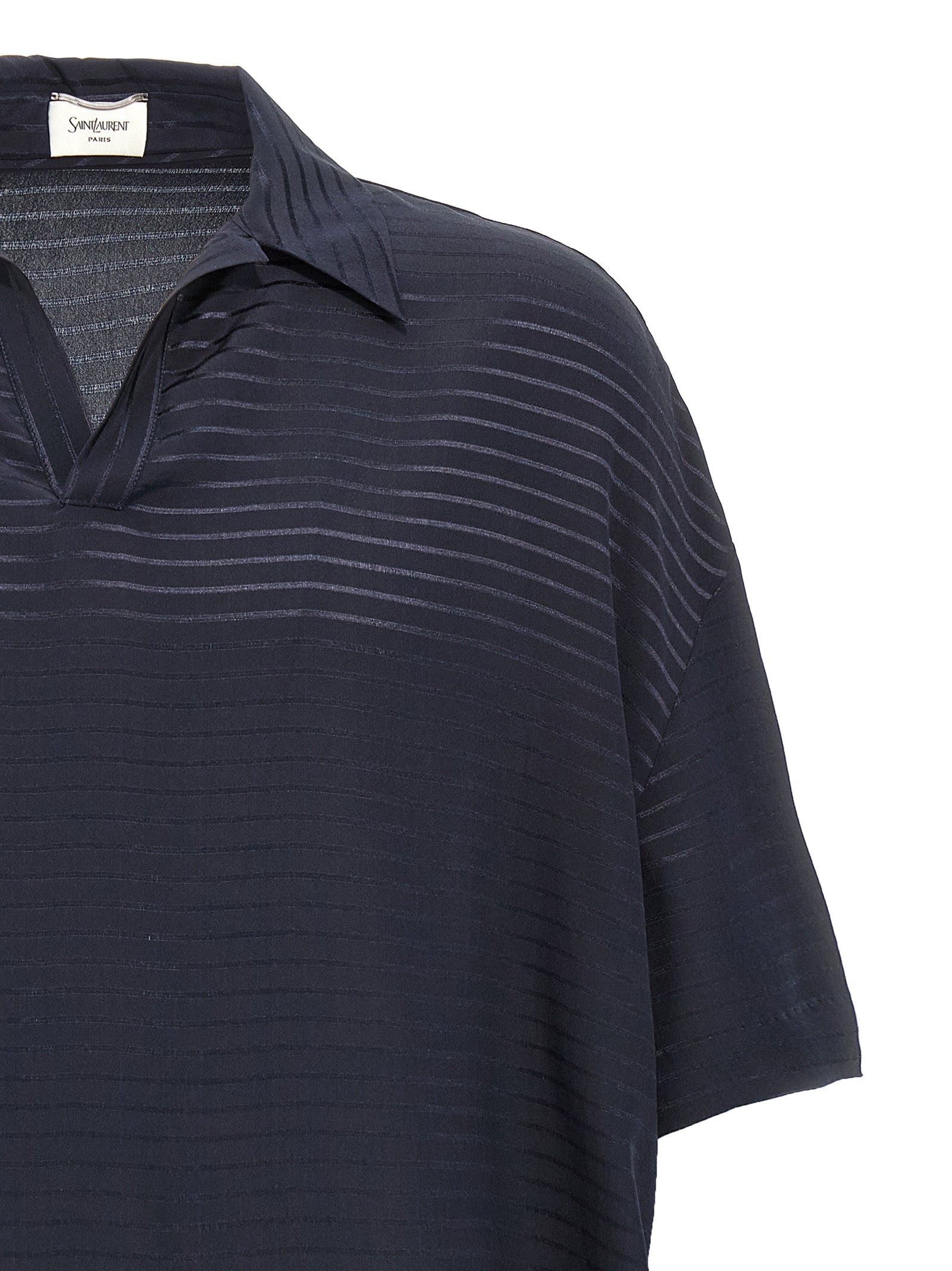 Saint Laurent Saint Laurent Silk Polo Shirt