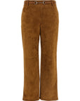 Gucci Gucci Suede Pants