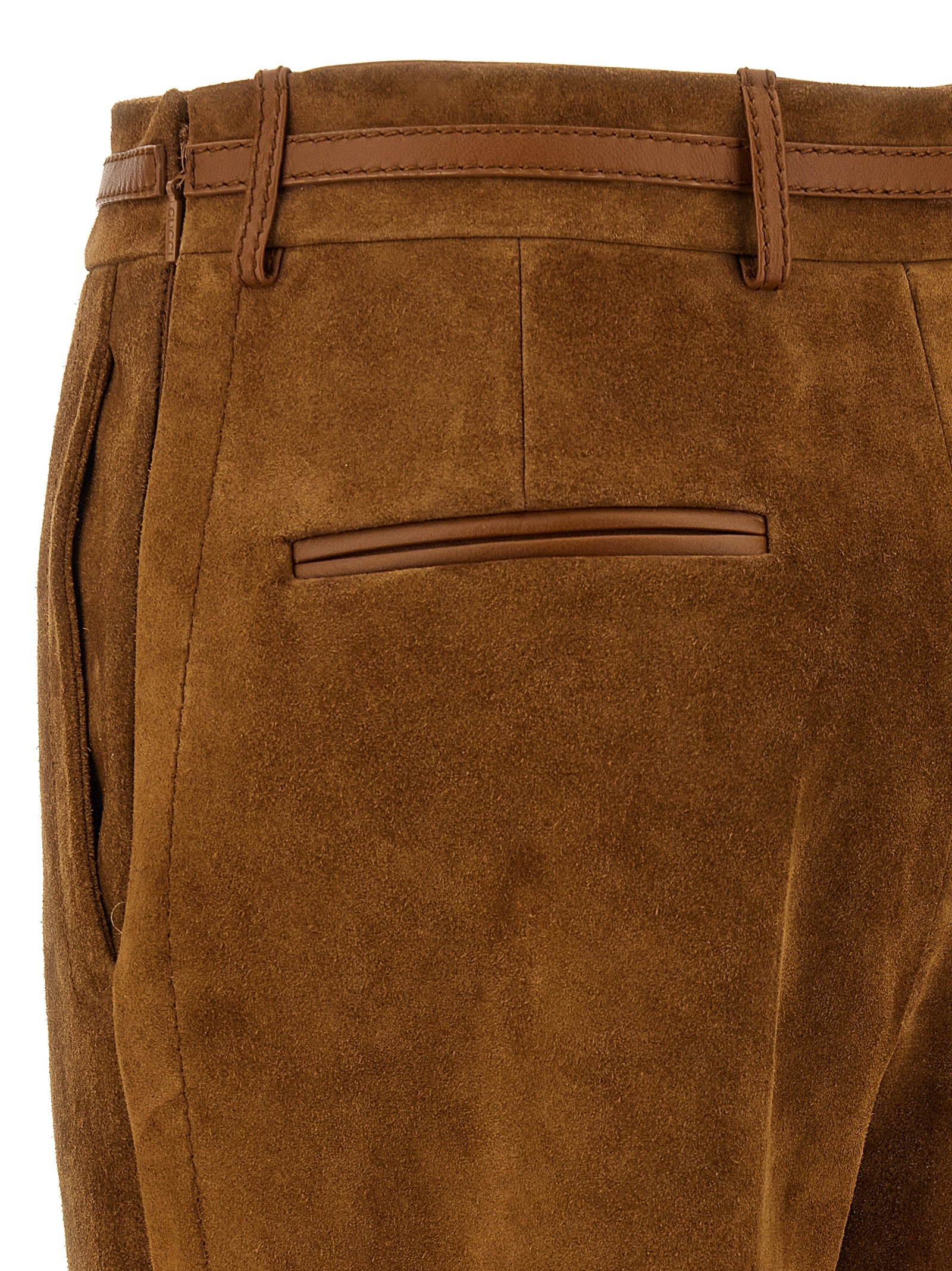 Gucci Gucci Suede Pants