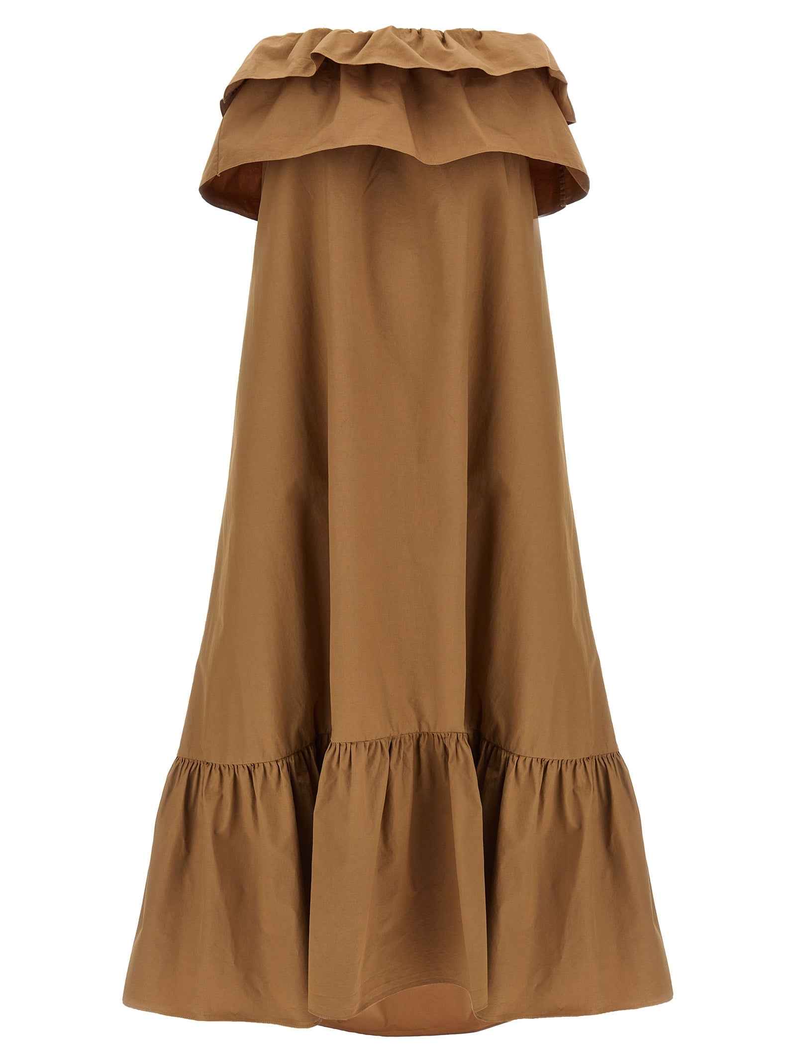 Saint Laurent Saint Laurent Flounce Dress