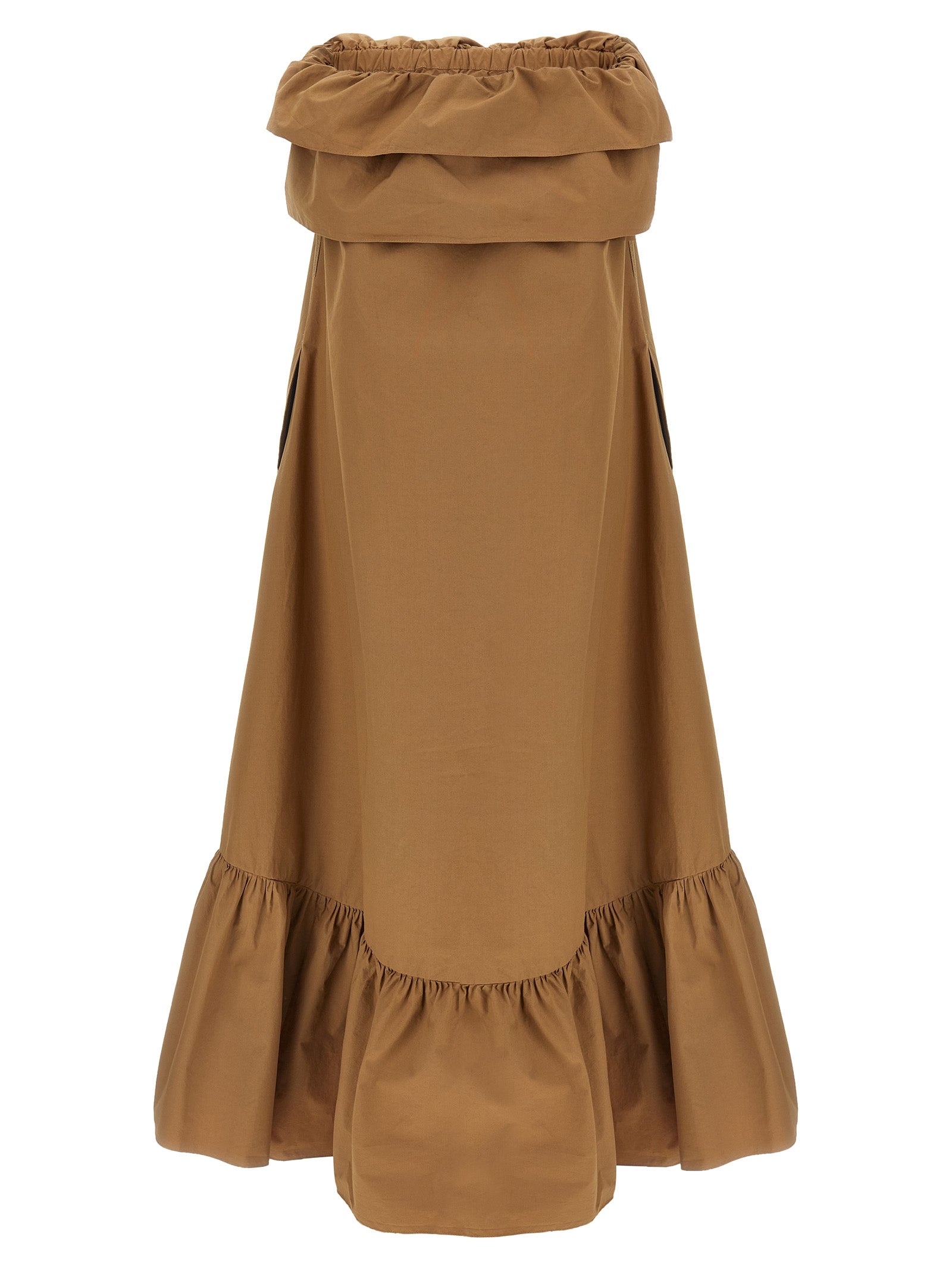 Saint Laurent Saint Laurent Flounce Dress