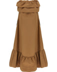 Saint Laurent Saint Laurent Flounce Dress