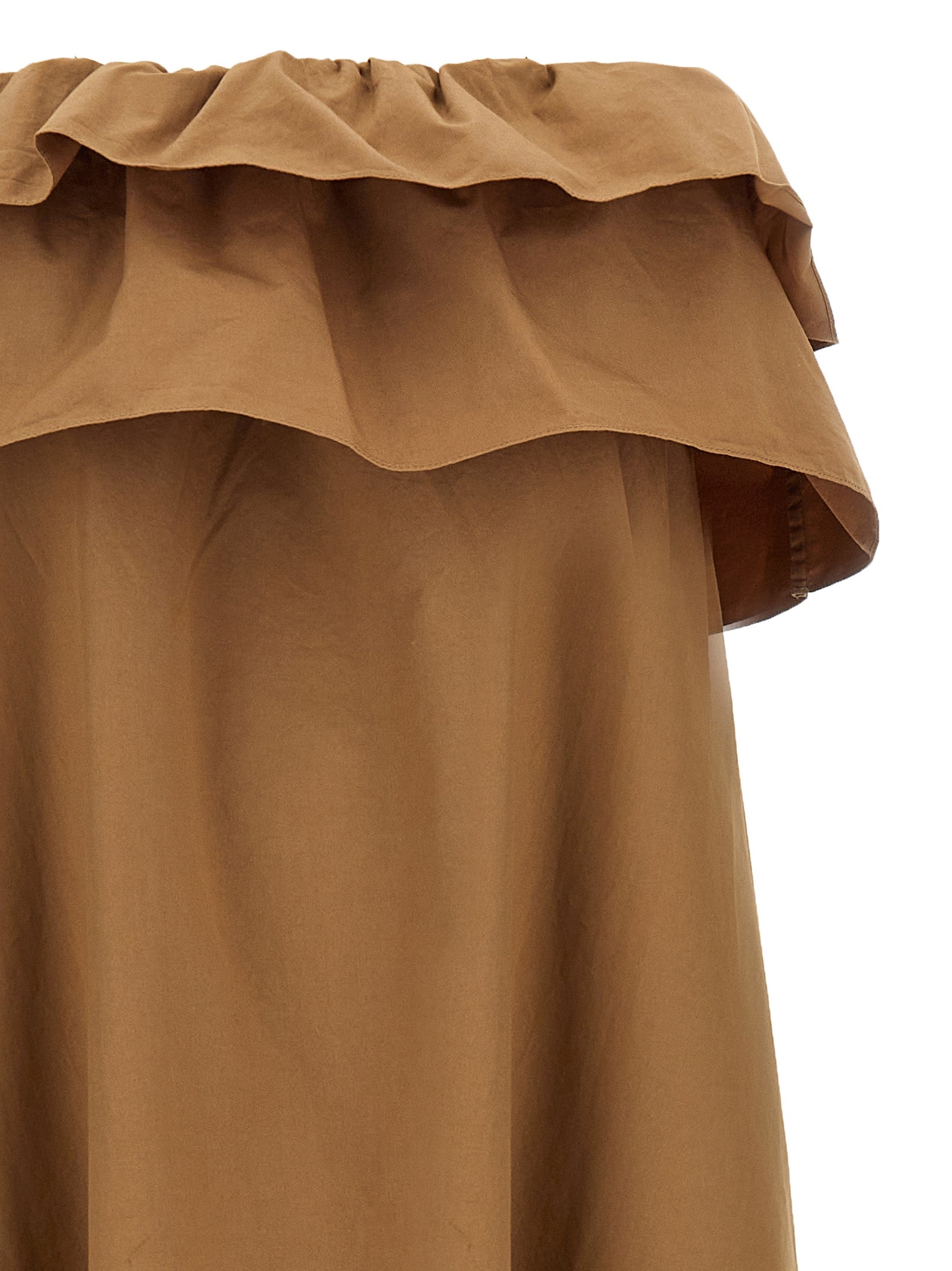 Saint Laurent Saint Laurent Flounce Dress