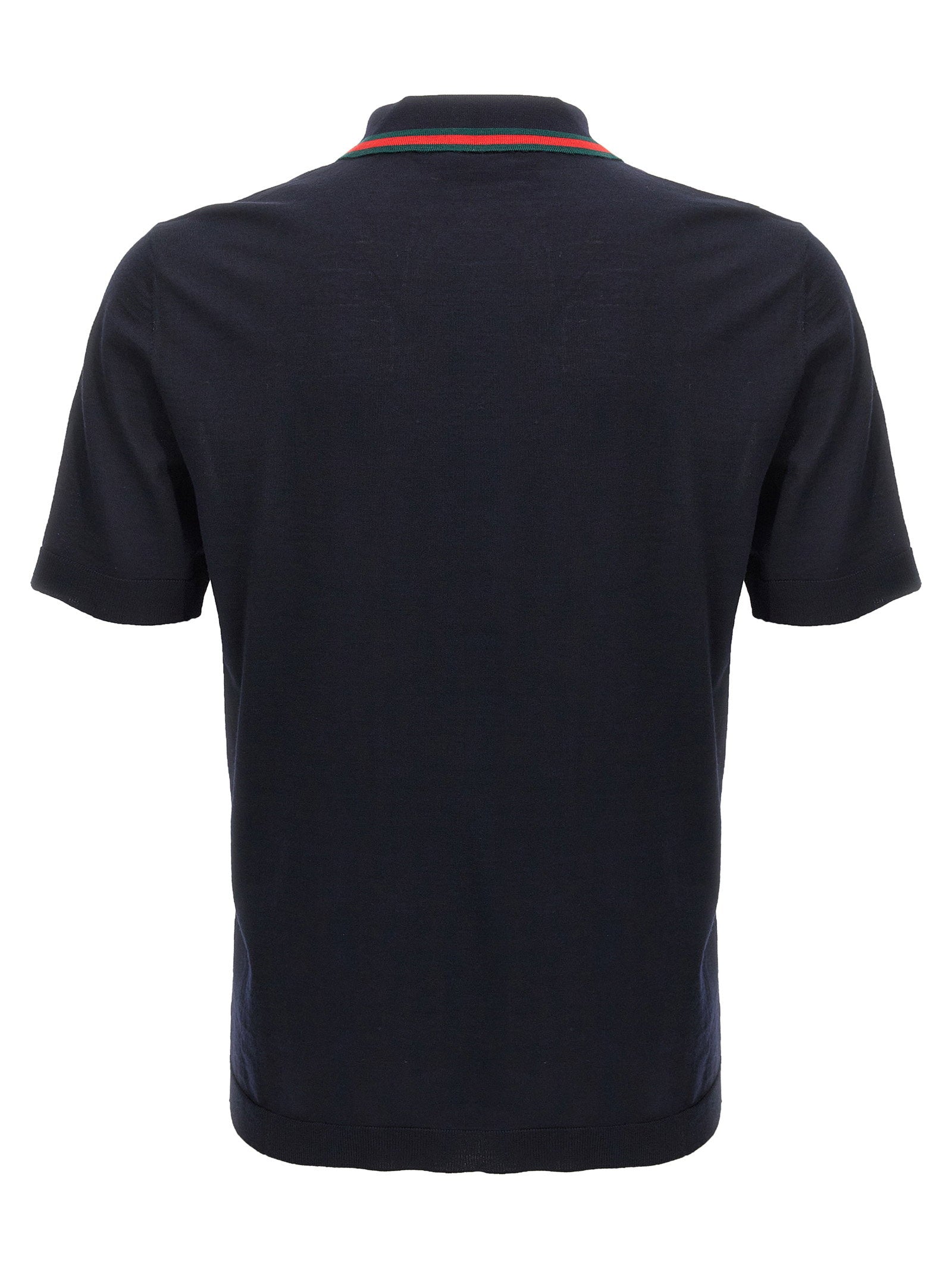 Gucci Gucci Web Ribbon Polo Shirt