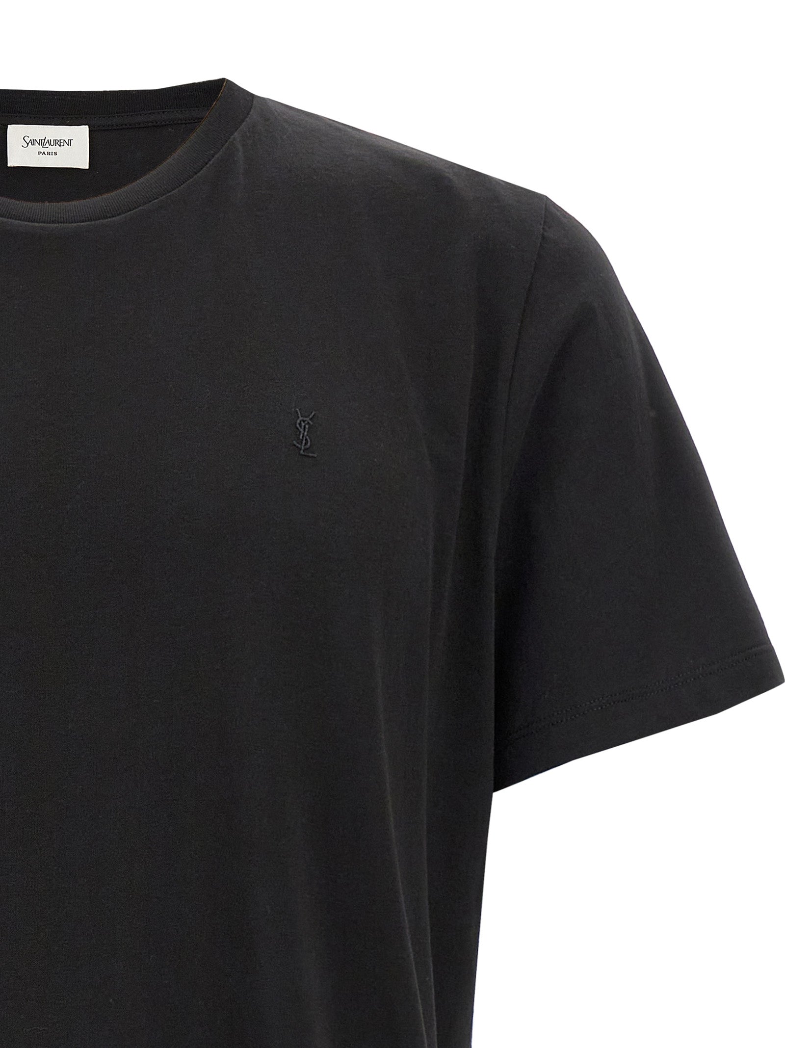 Saint Laurent Saint Laurent Cassandre Embroidery T-shirt