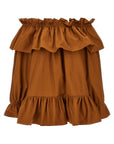 Saint Laurent Saint Laurent Flounces Mini Dress