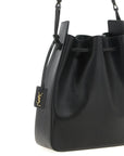 Saint Laurent Saint Laurent Large Leather Bucket Bag