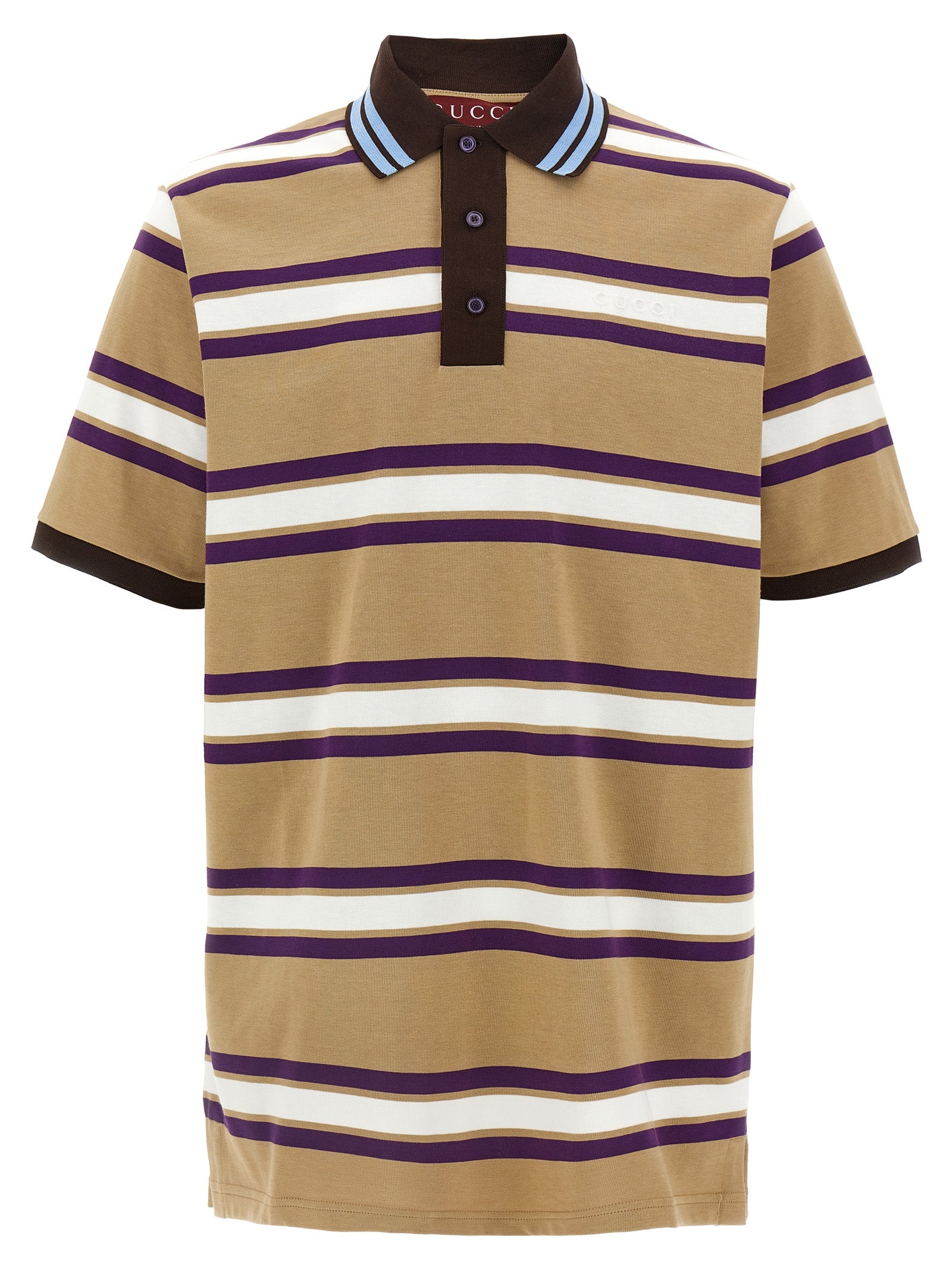 Gucci Gucci Embossed Logo Polo Shirt