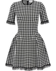Alexander McQueen Alexander McQueen Houndstooth Dress