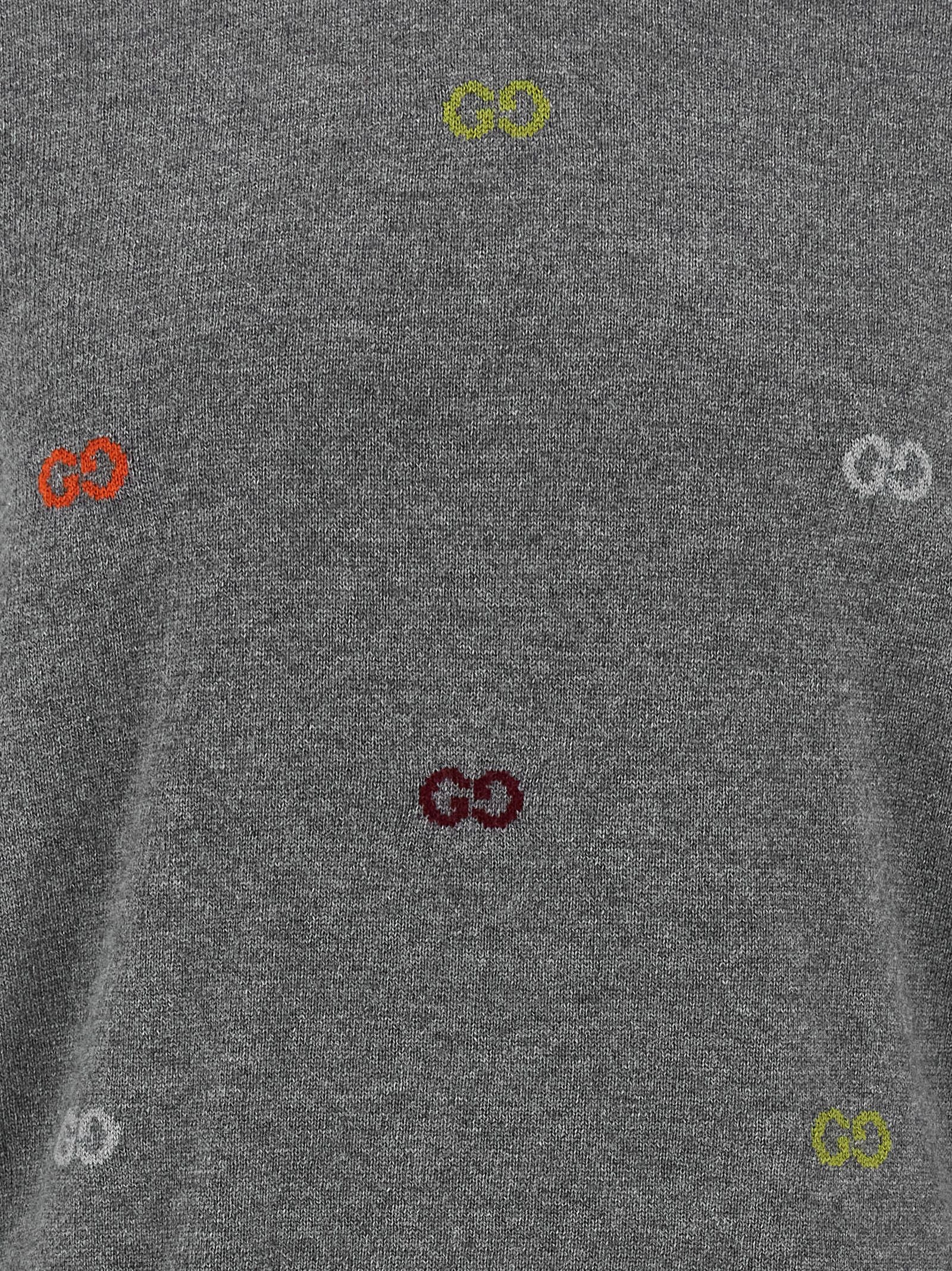Gucci Gucci Gg Intarsia Sweater