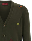 Gucci Gucci Gg Intarsia Cardigan