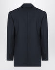 Saint Laurent Saint Laurent Double-breasted navy blue wool jacket