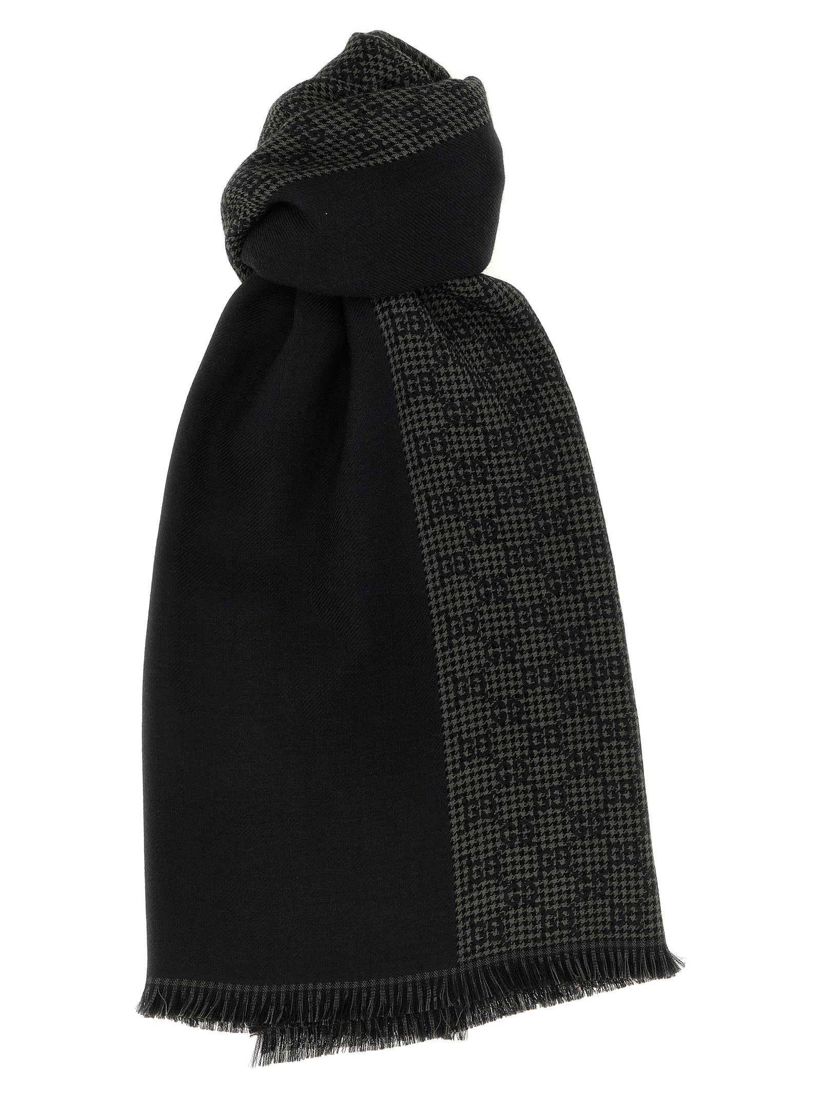 Gucci Gucci Wool Silk Scarf