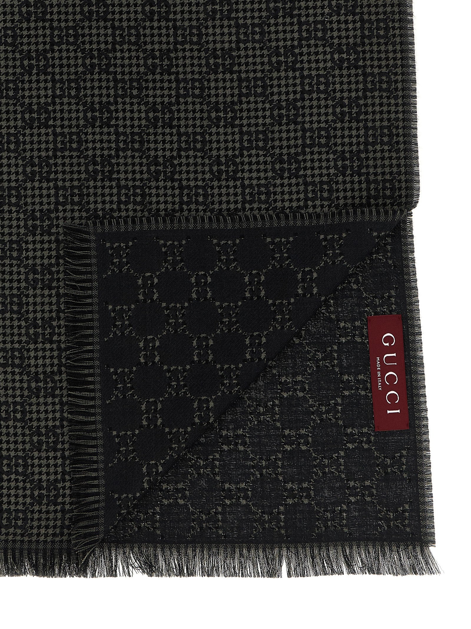 Gucci Gucci Wool Silk Scarf