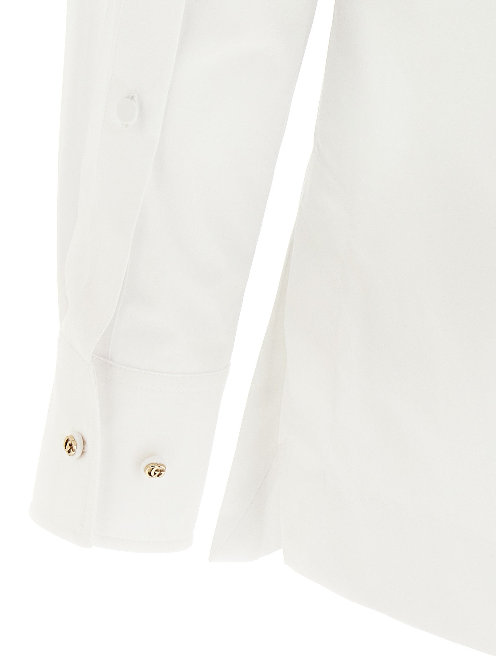 Gucci Gucci Double G Embroidery Shirt