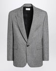 Saint Laurent Saint Laurent Gray jacket in Prince of Wales check