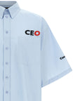 Balenciaga Balenciaga Ceo Uniform Logo Shirt