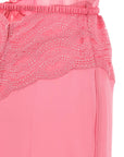 Gucci Gucci Satin And Lace Dress