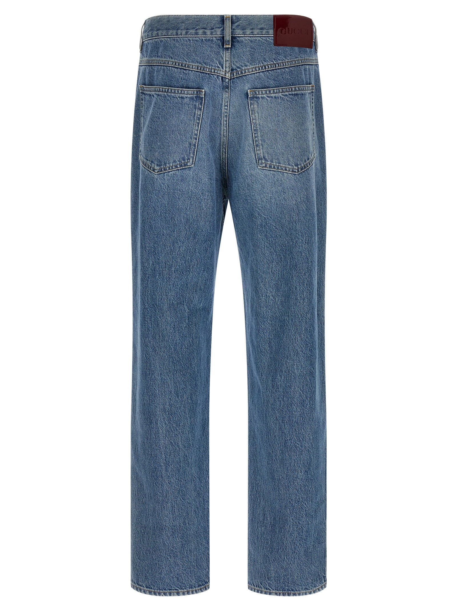Gucci Gucci Délavé Effect Denim Jeans