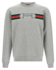 Gucci Gucci Web Ribbon And Horsebit Sweatshirt
