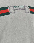 Gucci Gucci Web Ribbon And Horsebit Sweatshirt