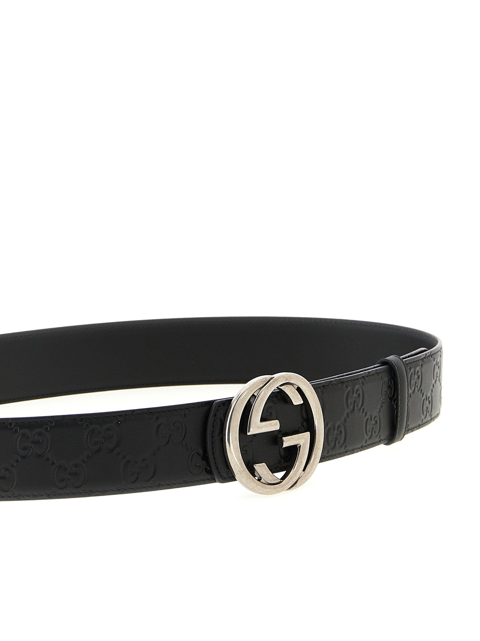 Gucci Gucci Incrocio Gg Reversible Belt