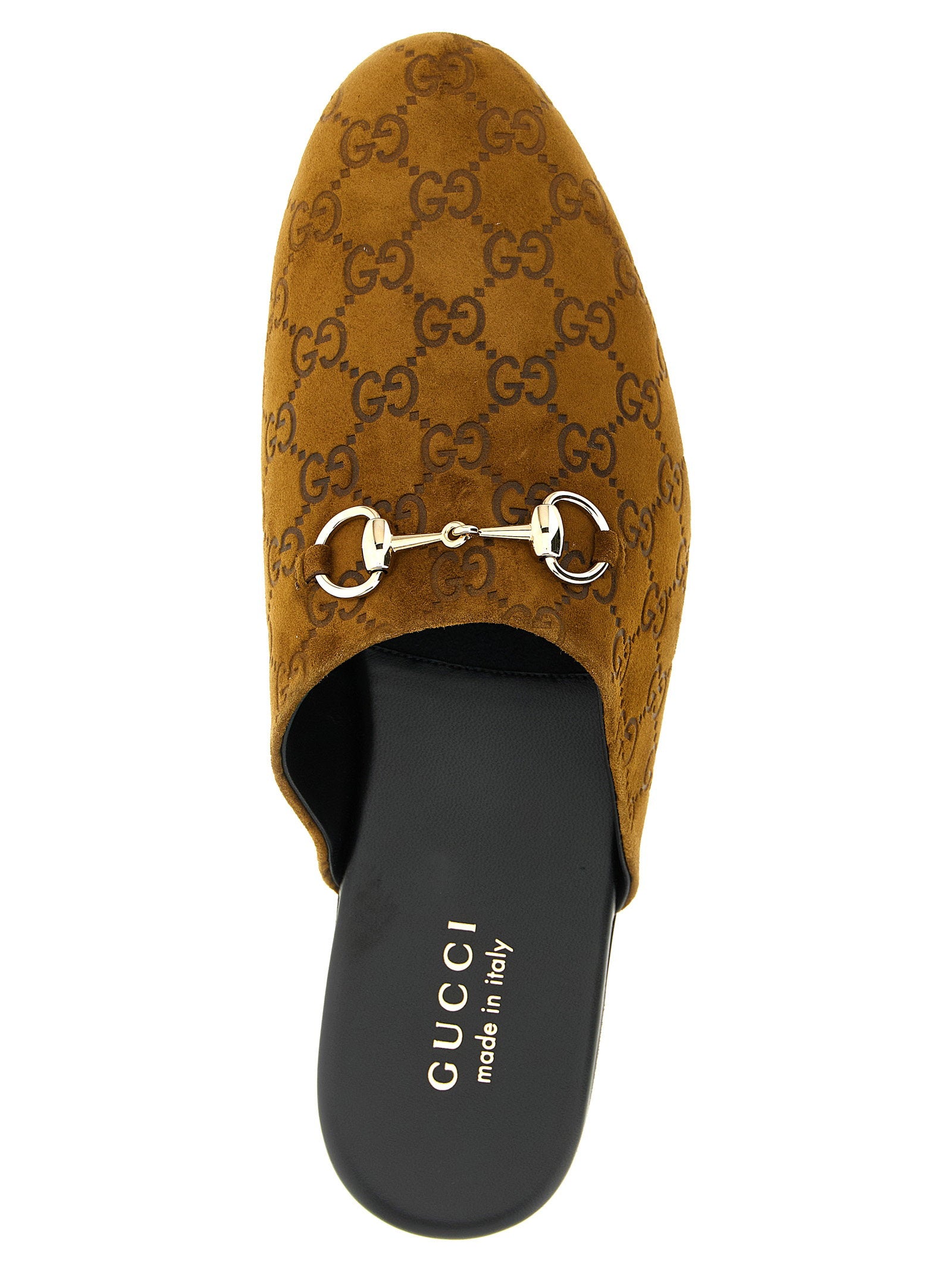 Gucci Gucci Sabot Suede Horsebit
