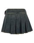 Balenciaga Balenciaga Buckle Pleated Skirt