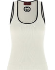 Gucci Gucci Incrocio Gg Tank Top