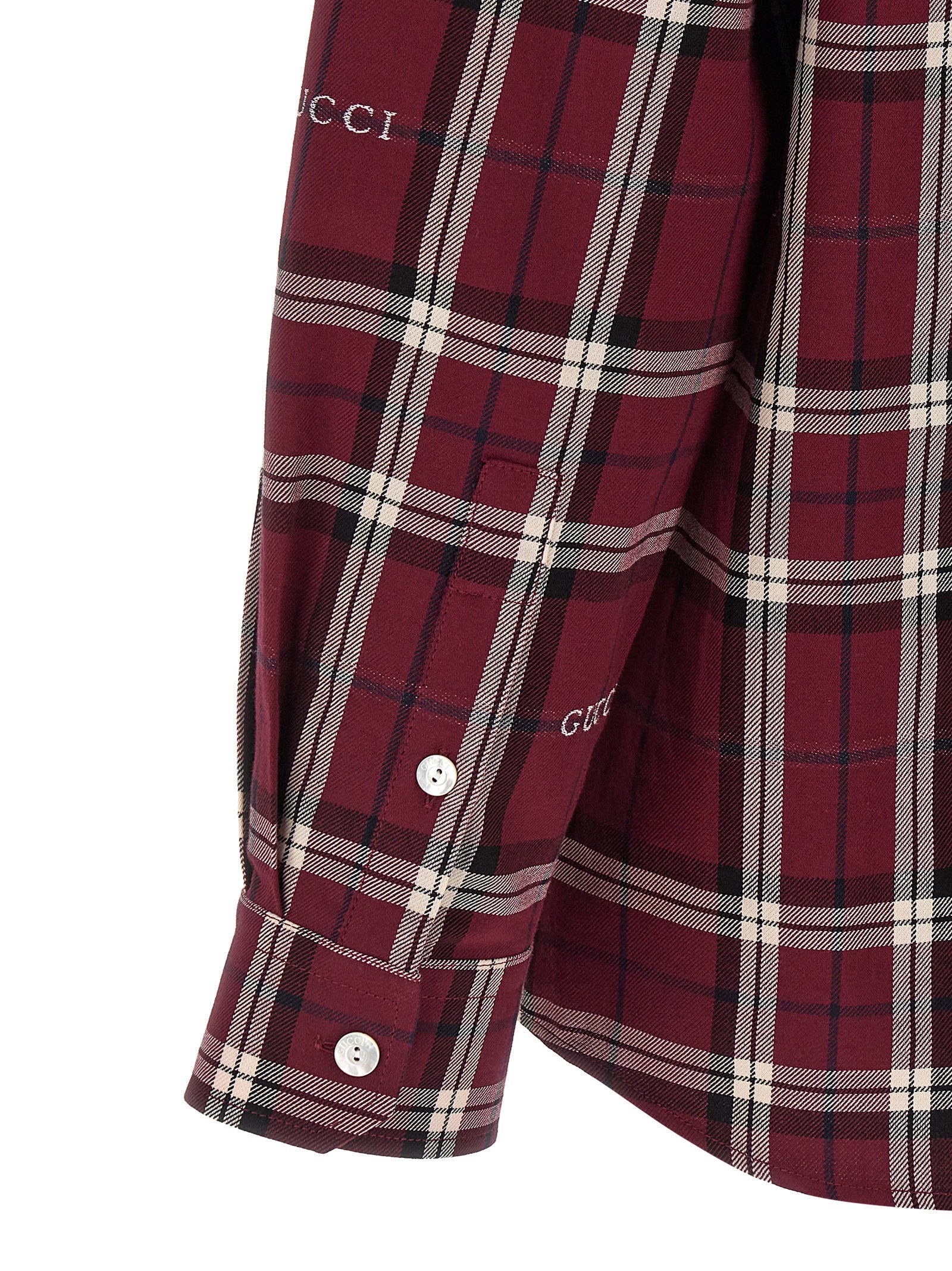 Gucci Gucci Tartan Shirt