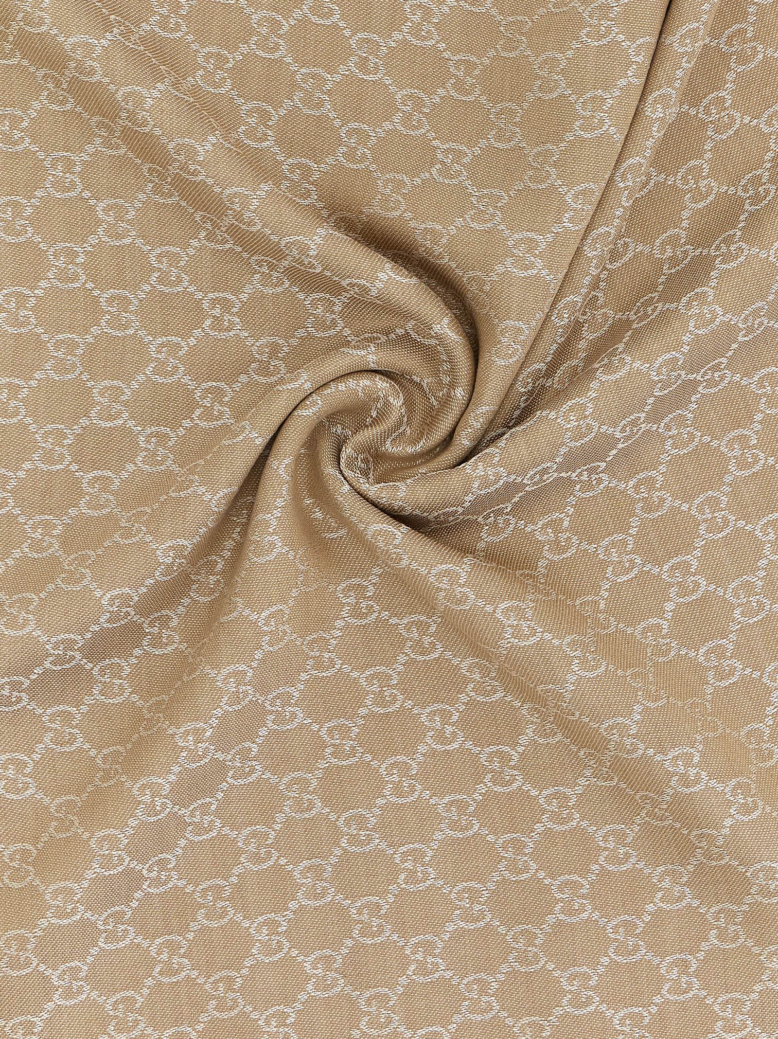 Gucci Gucci Wool And Silk Shawl Gg