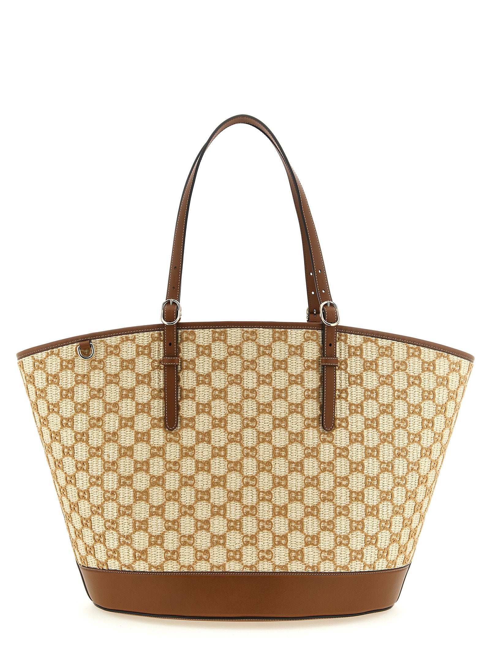 Gucci Gucci Large Woven Shopping Bag