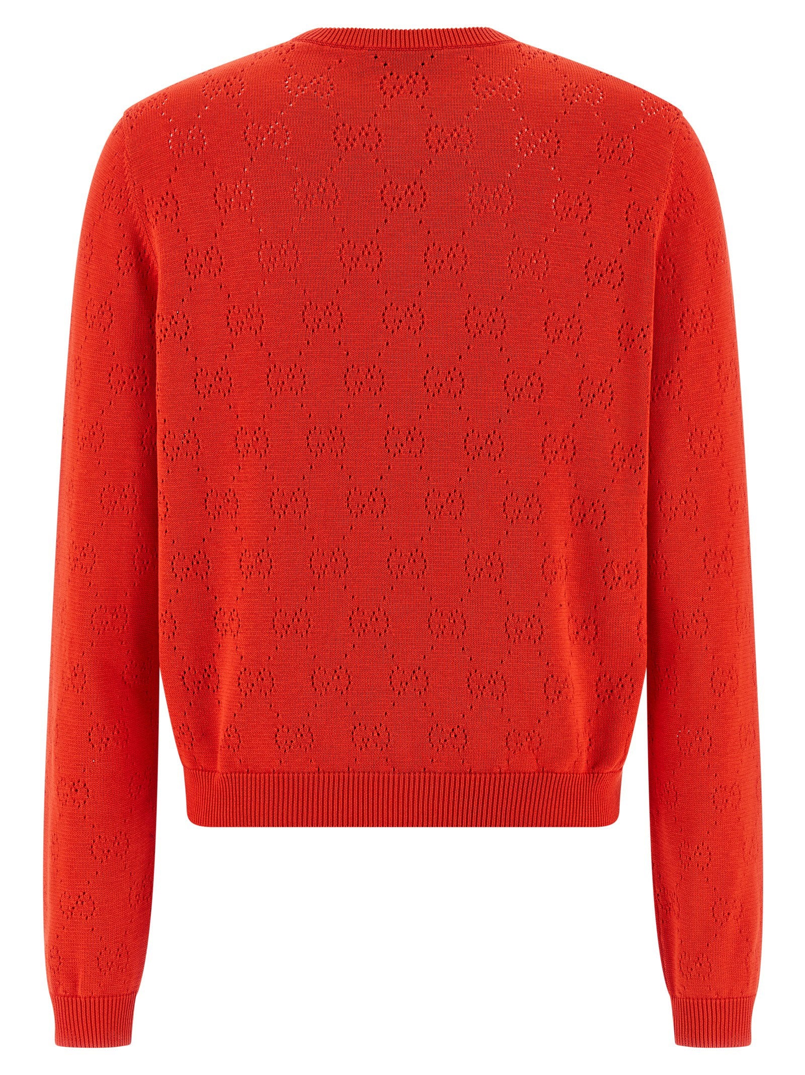 Gucci Gucci Openwork Gg Cardigan