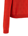 Gucci Gucci Openwork Gg Cardigan