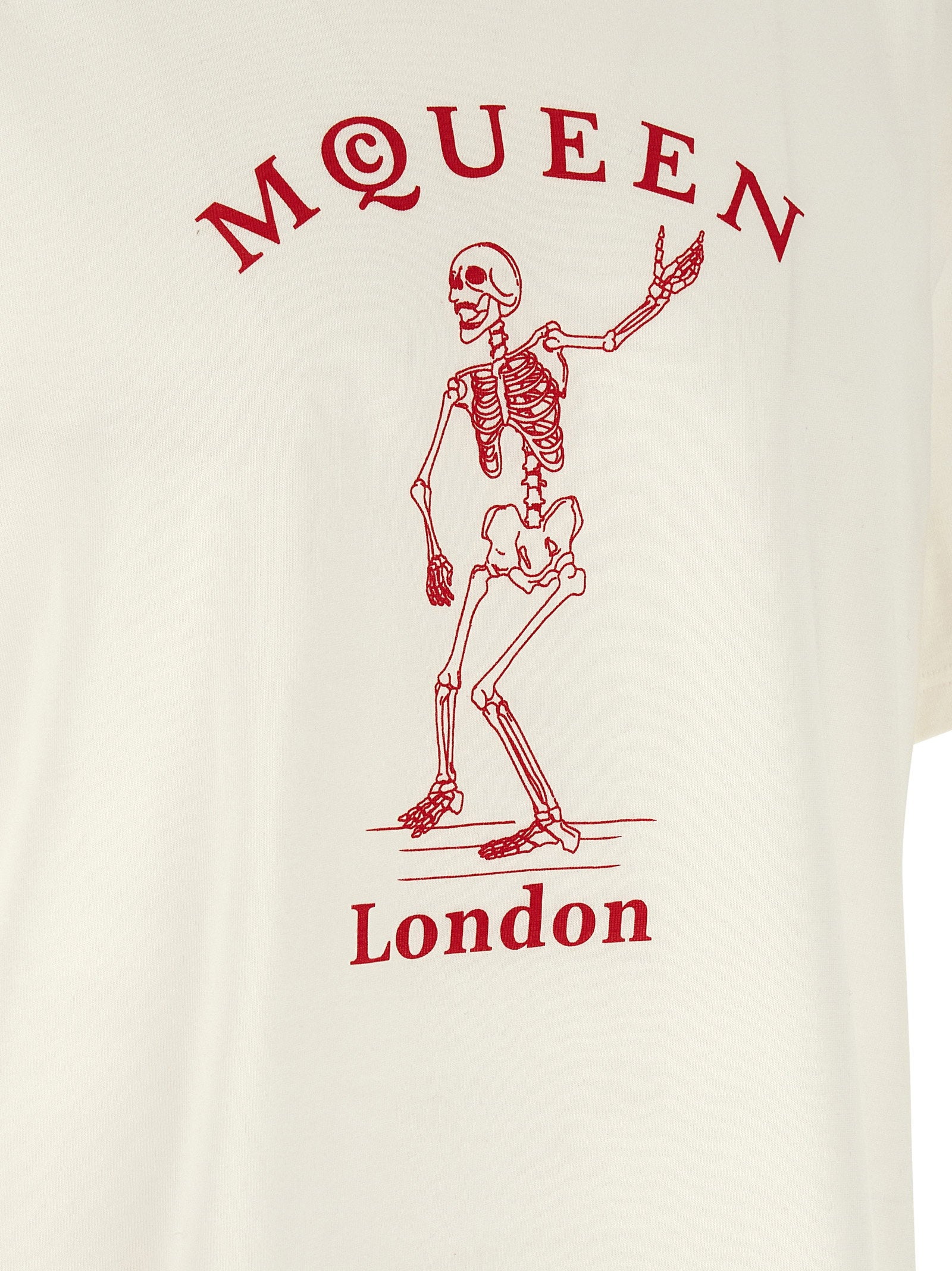 Alexander McQueen Alexander McQueen Skeleton T-shirt