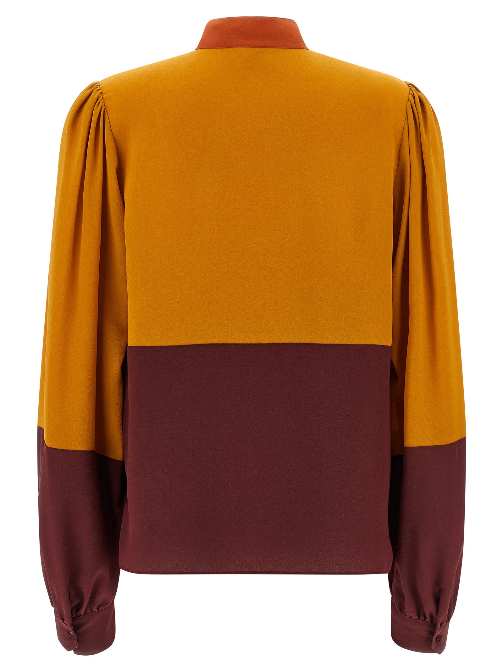 Saint Laurent Saint Laurent Color-block Blouse