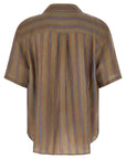 Saint Laurent Saint Laurent Cassandre Striped Shirt