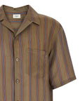 Saint Laurent Saint Laurent Cassandre Striped Shirt